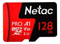 Cartão De Memória Netac Profissional Videos 4k V30 128gigas