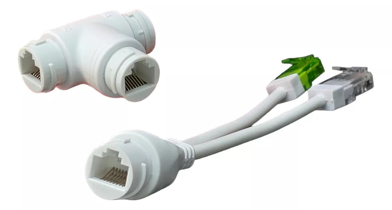 Splitter 2em 1 Para Câmeras De Segurança Extender Poedados