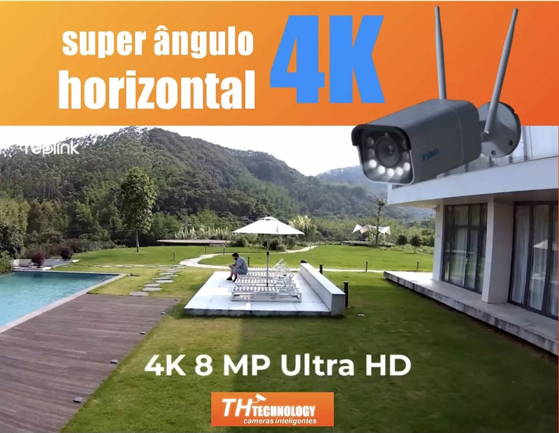 Câmera Ip Reolink Rlc-811wa Bala 4k Wi-fi 5xzoom Óptico 8mp