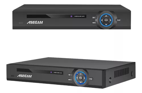 Nvr Asecam Profissional 16canais Detecção De Face 4k Cftv Ip