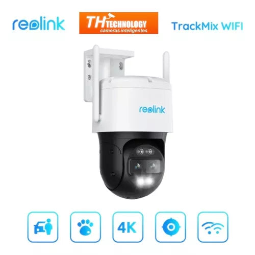 Câmera Ip Reolink Ptz 360 Dual Lentes/telas Hybrida Wi-fi 4k