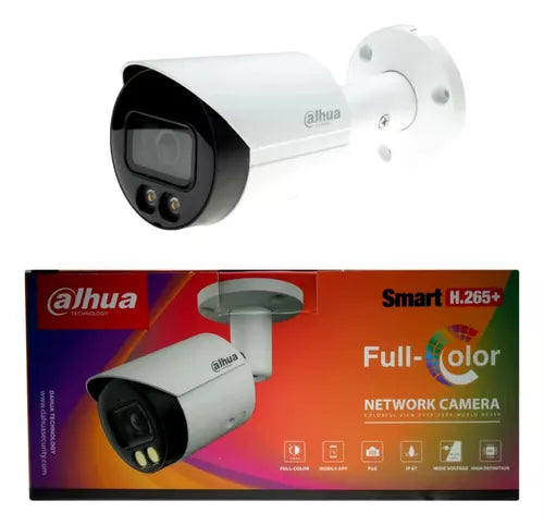 Câmera Segurança Dahua Ip Profissional Smart Performance 4mp
