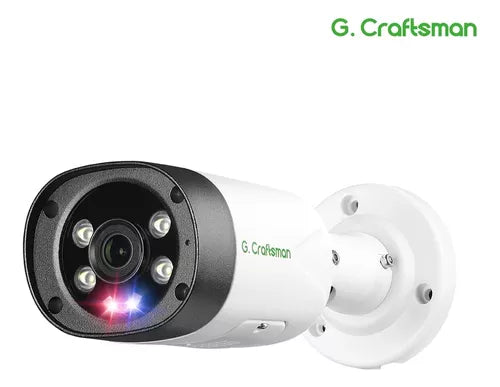 Câmera Ip Bala Crafstman Tripla Ação Cdetecção Face 8mp 4k